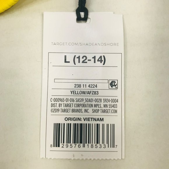 Shade And Shore Womens Sz Large 12-14 Low Coverage Cheeky Bikini Swim Bottom New - Picture 4 of 8